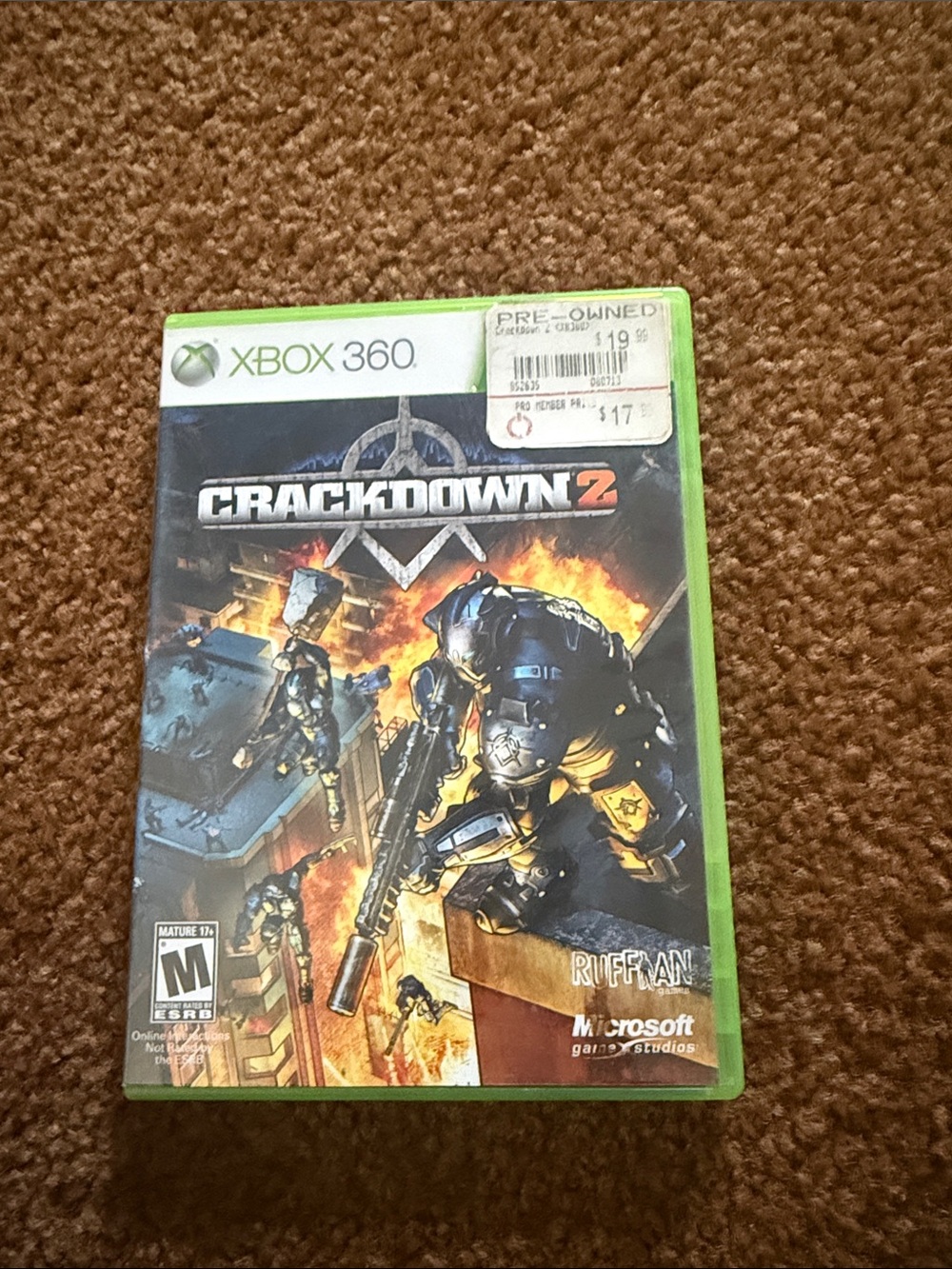Xbox 360 Crackdown 2 (Green) - Microsoft